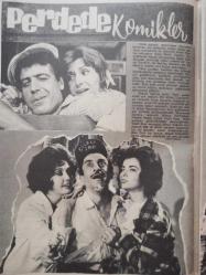 Peri Magazin Dergisi- 12 Mayıs 1964- Yeşim Kaya-Ferudun Karakaya-Cilalı İbo-Leyla Sayar-Kelle Koltukta filmini 19 yaşında çeviren İlk Seher Şeniz fotoğrafları -Dansöz Semra Yıldız-Ses sanatkarı Orhan Subay’ın ölüm haberi,Adnan Pekak,İnadın Zaferi- Kelle Koltukta- Perdede Komikler- Duydum Gördüm Yazdım- Bahçesiz Çiçek- Özcan Tekgül- Japon Gülü- Yırtık Fotoğraf
