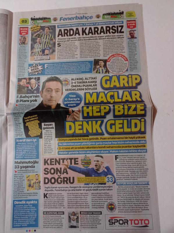 Fenerbahçe UEFA'da da tutulmuyor - Antakya Gazetesi