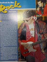 Pulsions Magazine Dergisi- Ocak 1988- En Mission Secrete- Les Petites Charitables- Running Man- Robocop- Les İncorruptibles- Richard Berry- Helen- Sting- Brigitte Nielsen- Fransızca Dergi