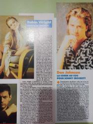 Pulsions Magazine Dergisi- Ocak 1988- En Mission Secrete- Les Petites Charitables- Running Man- Robocop- Les İncorruptibles- Richard Berry- Helen- Sting- Brigitte Nielsen- Fransızca Dergi