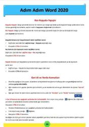 Bilgisayar Öğreniyorum Temel Eğitim Kitabı