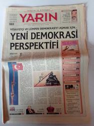Türkiye Ve Dünyada Yarın Gazetesi - Aralık 2002 - Sayı 8 - Tansu Çiller - Amerika İçin Yeni Yol - Türk Tarihinin Ve Geleceğinin Jeopolitiği- Murat Belge- Kapitalistleşme Süreci Ve Demokrasi