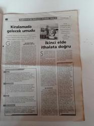 Dünya Sektör Depolama Ve İstif Makineleri Gazetesi - 13 Şubat 2006 - Sayı 10 - Dengeli Büyüme Devam Edecek- İthalatta Lider Almanya - İhracatta Rus Pazarı Parladı - Markaların Rekabetinde Dunya Lideri Değişmedi - Toyota - İSDER  Çatısı Birleştirecek