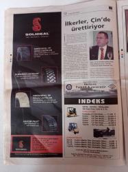 Dünya Sektör Depolama Ve İstif Makineleri Gazetesi - 13 Şubat 2006 - Sayı 10 - Dengeli Büyüme Devam Edecek- İthalatta Lider Almanya - İhracatta Rus Pazarı Parladı - Markaların Rekabetinde Dunya Lideri Değişmedi - Toyota - İSDER  Çatısı Birleştirecek