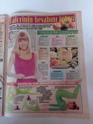 Mutfak Gazetesi - 9 Nisan 1992 - Sayı 9 -  Sosyetenin En Güzel Dulu Seyhan Sapmaz Türk Mutfağı Hayranı -Pırasa Jölesi - Seçil Heper'in Özlediği Tat - Ergun Hiçyılmaz'ın Sultan Sofrası - Haftalık Rejiminiz
