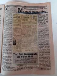 Milli Egemenlik Gazetesi - 23 Nisan 1991 -   Ve Özgürlük Ateşi Yandı - TBMM'nin İlk Bakanlar Kurulu -TBMM Başkanı Kaya Erdem -Mustafa Kemal Atatürk -Türkiye'nin En Geniş Gazete Ve Dergi Koleksiyonu TBMM Kütüphane'sinde - 50 Kadar Gazeteci TBMM Çatısı Altında Sürekli Görev Yapıyor