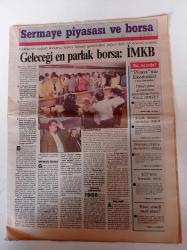 Sermaye Piyasası Ve Borsa Gazetesi - Geleceği En Parlak Borsa İMKB - Küçük Yatırımcı Açısından İMKB - Borsasız Piyasa Ekonomisi Olmaz - Hisse Senedi Nasıl Alınır - Wall Street