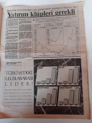 Sermaye Piyasası Ve Borsa Gazetesi - Geleceği En Parlak Borsa İMKB - Küçük Yatırımcı Açısından İMKB - Borsasız Piyasa Ekonomisi Olmaz - Hisse Senedi Nasıl Alınır - Wall Street