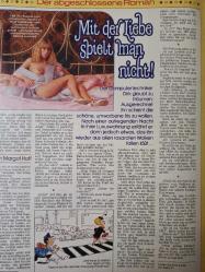 Wochen End Dergisi- 25 Eylül 1986- Gefahrliche Prostitution- Madchen Von Heute- Schwangerschaft Ohne Gebarmutter- Dallas Aktuell- Das Girl des Monats September- Almanca Dergi