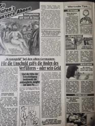 Wochen End Dergisi- 25 Eylül 1986- Gefahrliche Prostitution- Madchen Von Heute- Schwangerschaft Ohne Gebarmutter- Dallas Aktuell- Das Girl des Monats September- Almanca Dergi