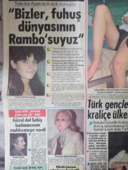 Tan Gazetesi - Tele Kız Ayşe- Coşkun Sabah- Sabahat Aksoy- Kadir Usta- Ali Rıza Arın- Jane Mercier- Ali Arın- Rahmi Muratoğlu- Musa Serttaş- Olivia Brown