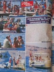 Alem Magazin Dergi 9 Ağustos 2000 Kaya çilingiroğlu,Biricik suden,Derin mermerci,Erdoğan Demiroren,Demet muftuoğlu,Tansu Nermerci,Kral VI.George ve kraliçe Elizabeth pırlanta koşusu,Ömer Dinçkök,Selim Hamamcıoğku,Nil Bentürk,Cem çanta,Engin Keçeli,Semra Özal,Turgay uzun,Işılay saygın,Mesut Yılmaz,Burak Aziz,