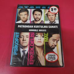Efemera - Patrondan Kurtulma Sanatı - Horrible Bosses - DVD - Jason Bateman, Charlie Day, Jason Sudeikis, Jennifer Aniston, Colin Farrell, Kevin Spacey (Sıfır Jelatinli) - kitantik - kitaLog