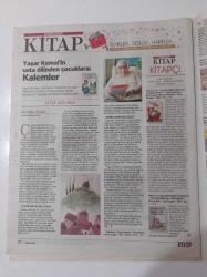 Cumhuriyet Kitap Gazetesi - 11 Şubat 2016 - Sayı 1356 -  Yaşar Kemal - Orhan Kemal -Orhan Pamuk Fotoğrafı - Michel Tournier- Fransız Edebiyatının Münzevi Kralı - Kırmızı Saçlı Kadın - Şeref Bilsel- Eric Emmanuel Schmitt