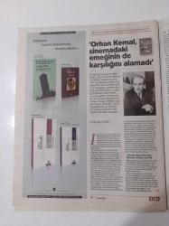 Cumhuriyet Kitap Gazetesi - 11 Şubat 2016 - Sayı 1356 -  Yaşar Kemal - Orhan Kemal -Orhan Pamuk Fotoğrafı - Michel Tournier- Fransız Edebiyatının Münzevi Kralı - Kırmızı Saçlı Kadın - Şeref Bilsel- Eric Emmanuel Schmitt