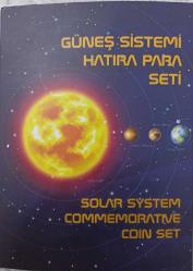 2022 Güneş Sistemindeki Gezegenler Hatıra Para Seti Sunum Kitinde