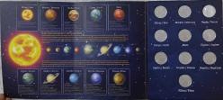 2022 Güneş Sistemindeki Gezegenler Hatıra Para Seti Sunum Kitinde