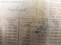 MİLLİ PİYANGO 31 ARALIK 1978 YILBAŞI ÇEKİLİŞİ 1/4 ÇEYREK PİYANGO BİLETİ 835