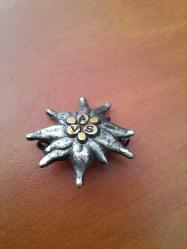 ALMAN NAZİ DÖNEMİ ASKERİ DAĞ KOMANDO ROZETİ EDELWEİSS