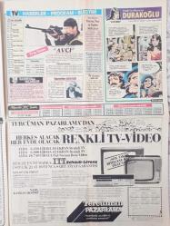 Tan Gazetesi - 11 Aralık 1984- Zeynep Özal- İnci Bayram- Margareth Thatcher- Seher Şeniz- Horst Schwanın- Bill Foyle- Hüner Coşkuner- Ali Uras- Neriman Taştan