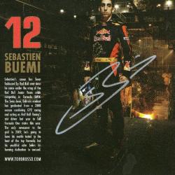 FORMULA 1 SEBASTIAN BUEMİ İMZALI