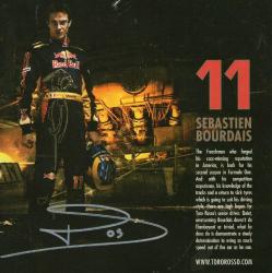 FORMULA 1 İMZALI SEBASTIAN BOURDAIS