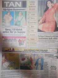 Tan Gazetesi - 10 Kasım 1983 - Mustafa Kemal Atatürk - Turgut Özal - Kenan Evren - Sema Yunak - Filiz Fersan - Selma Güneri -