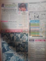 Tan Gazetesi - 23 Aralık 1983 - Seda Sayan - Banker Kastelli - Richard Chamberlain - Rachel Ward - Gülşen Bubikoğlu - Türker İnanoğlu - Prenses Ann -