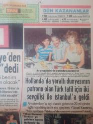 Tan Gazetesi - 23 Aralık 1983 - Seda Sayan - Banker Kastelli - Richard Chamberlain - Rachel Ward - Gülşen Bubikoğlu - Türker İnanoğlu - Prenses Ann -