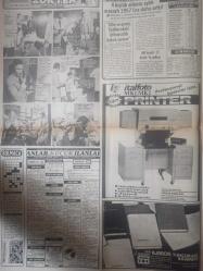 Tan Gazetesi - 1 Aralık 1983 - Nazan Şoray - Şakir İltürk - Fikret Semizoğlu - Gönül Yazar - Linda Gray - Neşe Aksoy- Osman Öndeş - Cemal Öner -