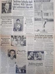 Tan Gazetesi - 6 Ocak 1984 - Bülent Ersoy - Kemal Arıkan - Harry Sasunyan - Brooke Shields - Meral Sima - Ursula Andress - Osman Öndeş - Peter Cooper -