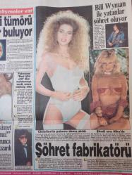 Tan 2 Gazetesi - 13 Aralık 1987 - Leyla Şeşbeş - Hasan Aygıt - Ufuk Deveci - Sosyetenin Yatak Odası - Bill Wyman - Sevtap Parman - Tülay Kınalı -