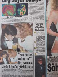 Tan 2 Gazetesi - 13 Aralık 1987 - Leyla Şeşbeş - Hasan Aygıt - Ufuk Deveci - Sosyetenin Yatak Odası - Bill Wyman - Sevtap Parman - Tülay Kınalı -