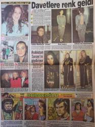 Tan 2 Gazetesi - 1 Kasım 1987 - Kenan Kalav - Arthur Baker - Selen Büke - Nilüfer Öz Poster - Verda Araz - Arabistan Sarayı'nı giydiriyor - Davetlere renk geldi -