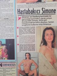 Tan Gazetesi - 23 Ocak 1986 - Hasbi Menteşoğlu - Amerika'da bir Rusya Kurdular - Hastabakıcı Simone - ''Demir Leydi'' ye inanılmaz teklif -