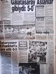 Tan Gazetesi - 10 Kasım 1988 - Mustafa Kemal Atatürk - Oya Aydoğan - Latif Demirbağ - Süleyman Yağız - Galatasaray - Kaçakçıların ''Kara günü'' -