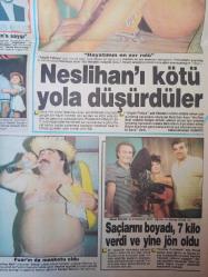 Tan 2 Gazetesi - 26 Ekim 1988 - Burçin Orhon - Yasemin Evcim - İçkinin yüzde bıraktığı izin fotoğrafı çekildi - Dilek, maymununa koca arıyor -