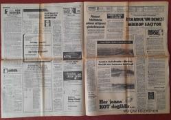 Tercüman Gazetesi 27 Temmuz 1980 DEV-SOL'un Eylem Takvimi Ele Geçti,Erbakan 
