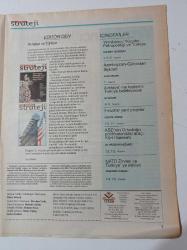Cumhuriyet Strateji Gazetesi- 19 Temmuz 2004 - Sayı 3 - Saddam Hüseyin - Avrasyanın Kaderini Türkiye Belirleyecek - İlham Aliyev - Mihail Saakaşvili- Petropolitik Santranç