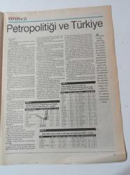 Cumhuriyet Strateji Gazetesi- 19 Temmuz 2004 - Sayı 3 - Saddam Hüseyin - Avrasyanın Kaderini Türkiye Belirleyecek - İlham Aliyev - Mihail Saakaşvili- Petropolitik Santranç
