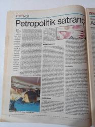Cumhuriyet Strateji Gazetesi- 19 Temmuz 2004 - Sayı 3 - Saddam Hüseyin - Avrasyanın Kaderini Türkiye Belirleyecek - İlham Aliyev - Mihail Saakaşvili- Petropolitik Santranç