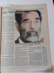 Cumhuriyet Strateji Gazetesi- 19 Temmuz 2004 - Sayı 3 - Saddam Hüseyin - Avrasyanın Kaderini Türkiye Belirleyecek - İlham Aliyev - Mihail Saakaşvili- Petropolitik Santranç