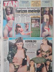 Tan Gazetesi - 15-17 Ocak 2004- Tuğba Özay- Fatma Güliz- Anastasia Nyvdomaya- Lucy- Deniz Akkaya- Gülben Ergen- Fatih Gökşen- Rüştü Reçber- Sinem Güven