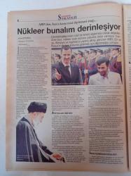 Cumhuriyet Strateji Gazetesi- 30 Ocak 2006 - Sayı 83- Morales Fotoğrafı - Latin Amerika ABD'yi Solladı - Şili'de İktidara Sosyalist Bachalet Geldi - Serbest Rekabet ABD'nin Aleyhine - Şili'de Sosyalist İktidar