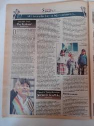Cumhuriyet Strateji Gazetesi- 30 Ocak 2006 - Sayı 83- Morales Fotoğrafı - Latin Amerika ABD'yi Solladı - Şili'de İktidara Sosyalist Bachalet Geldi - Serbest Rekabet ABD'nin Aleyhine - Şili'de Sosyalist İktidar