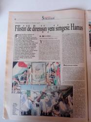 Cumhuriyet Strateji Gazetesi-21 Mart 2005 - Sayı 38 - Dolarla Yazı Tura - Şiddet Şiddeti Üretiyor - Filistin'de Direnişin Yeni Simgesi Hamas - Silvio Berlusconi - Bir Uzak Yakın Türkiye İran İlişkileri