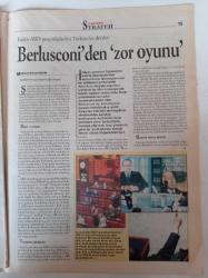 Cumhuriyet Strateji Gazetesi-21 Mart 2005 - Sayı 38 - Dolarla Yazı Tura - Şiddet Şiddeti Üretiyor - Filistin'de Direnişin Yeni Simgesi Hamas - Silvio Berlusconi - Bir Uzak Yakın Türkiye İran İlişkileri