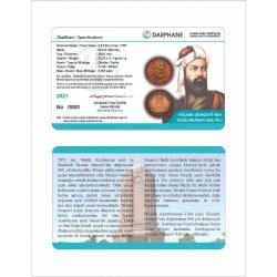 NİZAMİ GENCEVİNİN DOĞUMU 880.YILI  BRONZ (SERTİFİKALIDIR)