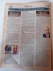 Cumhuriyet Strateji Gazetesi- 13 Şubat 2006 - Sayı 85 - Çin'in Önlemeyen Yükselişi - Güçlü Avrupa Arayışı - Irak'ta Koalisyon Zorunlu - Hazar'a Ortak Güç Önerisi - Yunan Silahlanması Ve Olası Savaş