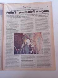Cumhuriyet Strateji Gazetesi-6 Şubat 2006 - Sayı 84 - Filistin Yaser Arafat'tan Sonra Tufan - ABD Ve İsrail Kaybetti - Recep Tayyip Erdoğan - Yahudiler 2500 Yıldır Göçüyor